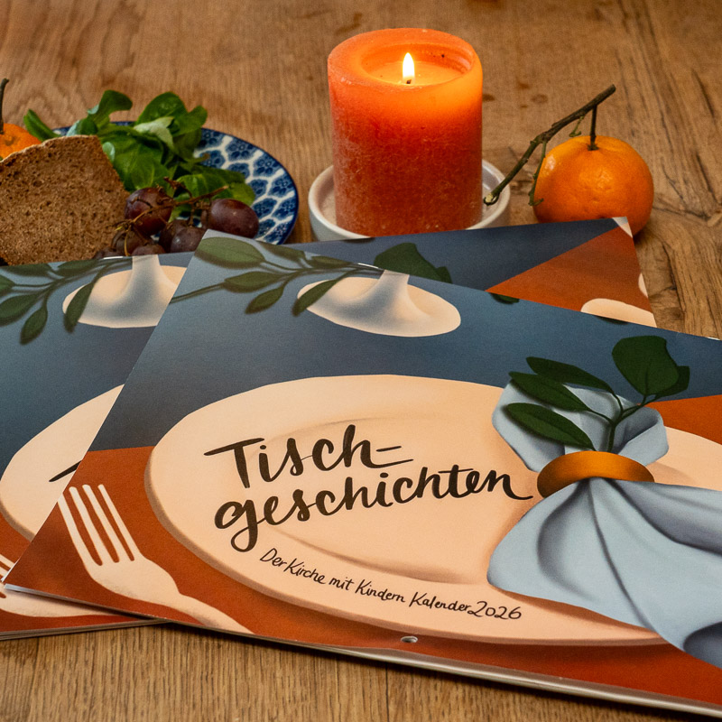 Tischgeschichten als Kalender